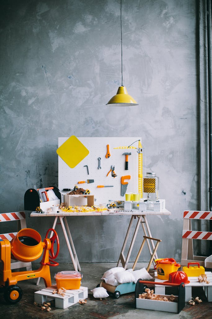 Plastic Toy Tools and Equipment